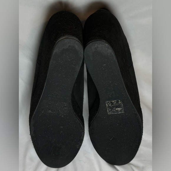 Hoss Intropia Kristin Black Wedge Ankle Boots - Picture 4 of 4